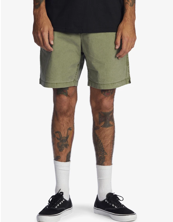 QUIKSILVER TAXER 17" ELASTICATED SHORTS FOUR LEAF CLOVER 7 QUIKSILVER TAXER 17" ELASTICATED SHORTS FOUR LEAF CLOVER - Image 5