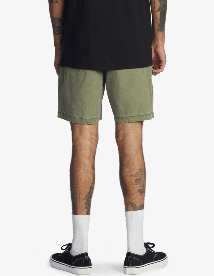 QUIKSILVER TAXER 17" ELASTICATED SHORTS FOUR LEAF CLOVER 10 QUIKSILVER TAXER 17" ELASTICATED SHORTS FOUR LEAF CLOVER - Image 8