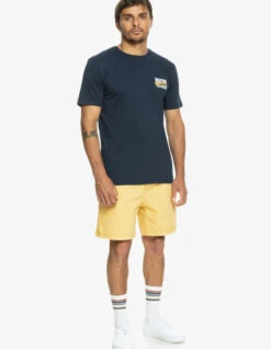 QUIKSILVER TAXER 17" ELASTICATED SHORTS RATTAN -Surfcorner Store quiksilver bermuda taxer 17 rattan 8