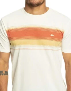 QUIKSILVER FADE BACK T-SHIRT BIRCH -Surfcorner Store quiksilver fade back t shirt birch 3