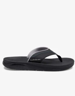 QUIKSILVER MATHODIC RECOVERY SANDALS -Surfcorner Store quiksilver infradito mathodic recovery black grey brown 1