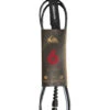 QUIKSILVER LEASH HIGHLINE COMP 6" BLACK -Surfcorner Store quiksilver leash highline comp 6 black 2