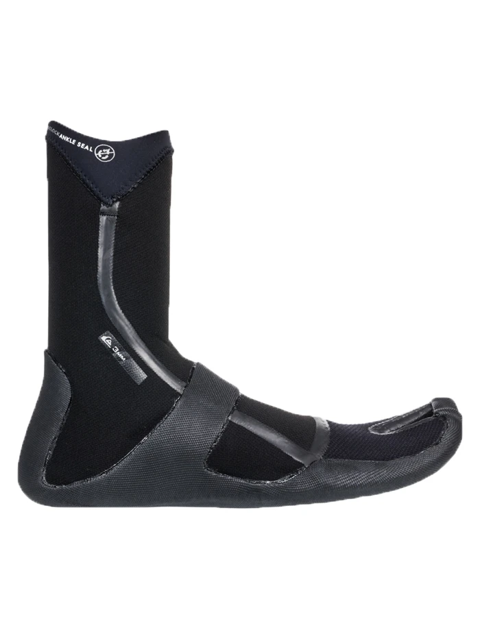 QUIKSILVER MARATHON SESSIONS 3MM SPLIT TOE BOOT MENS 5 QUIKSILVER MARATHON SESSIONS 3MM SPLIT TOE BOOT MENS - Image 3