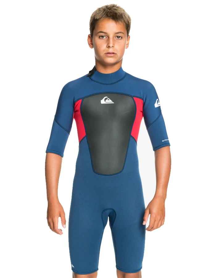 QUIKSILVER BOYS PROLOGUE 2/2 STEAMER WETSUIT BACKZIP 3 QUIKSILVER BOYS PROLOGUE 2/2 STEAMER WETSUIT BACKZIP