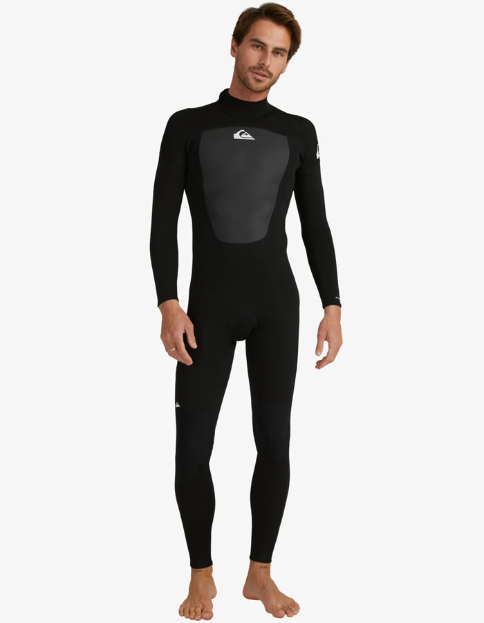 QUIKSILVER PROLOGUE 3/2MM BACK ZIP WETSUIT BLACK 4 QUIKSILVER PROLOGUE 3/2MM BACK ZIP WETSUIT BLACK - Image 2