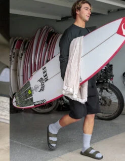 REEF SANDALS CUSHION TRADEWIND GREY OLIVE -Surfcorner Store reef infradito cushion tradewind black 7 1