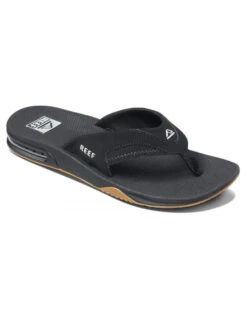 REEF SANDALS FANNING BLACK SILVER 10 REEF SANDALS FANNING BLACK SILVER -Surfcorner Store reef infradito fanning black silver 4