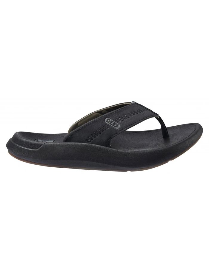 REEF SANDALS SWELLSOLE CRUISER SANDALS BLACK GREY 4 REEF SANDALS SWELLSOLE CRUISER SANDALS BLACK GREY - Image 2