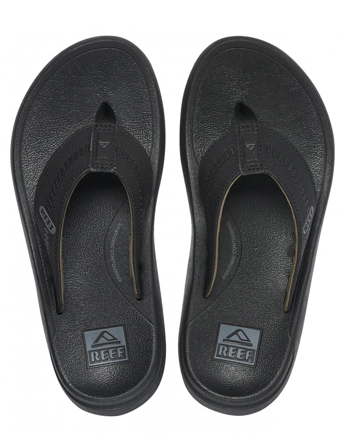 REEF SANDALS SWELLSOLE CRUISER SANDALS BLACK GREY 3 REEF SANDALS SWELLSOLE CRUISER SANDALS BLACK GREY