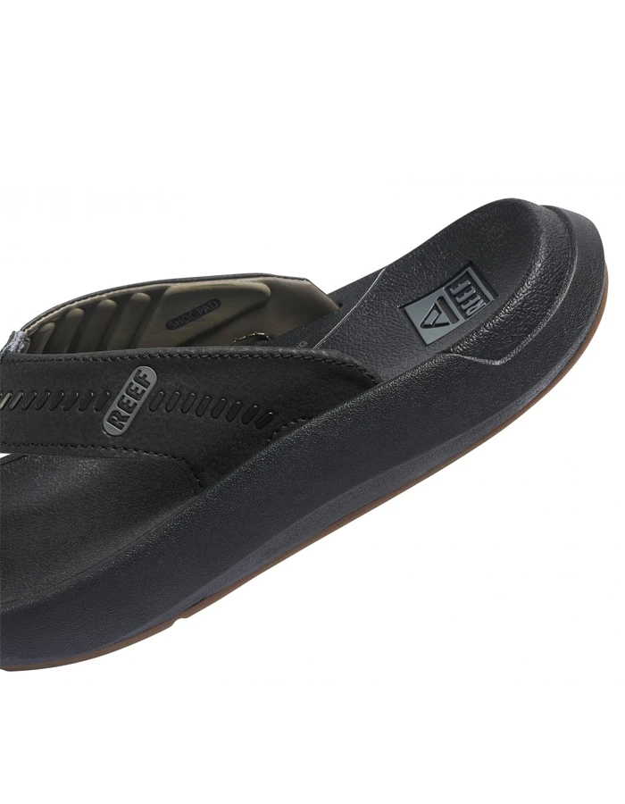 REEF SANDALS SWELLSOLE CRUISER SANDALS BLACK GREY 8 REEF SANDALS SWELLSOLE CRUISER SANDALS BLACK GREY - Image 6