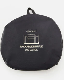 RIP CURL ONYX LARGE PACKABLE 50L DUFFLE -Surfcorner Store rip curl borsone onyx large packable 55l 3