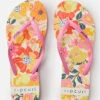 RIP CURL FLORAL WAVE SHAPERS OPEN TOE BONE -Surfcorner Store rip curl floral wave shapers infradito bone 2