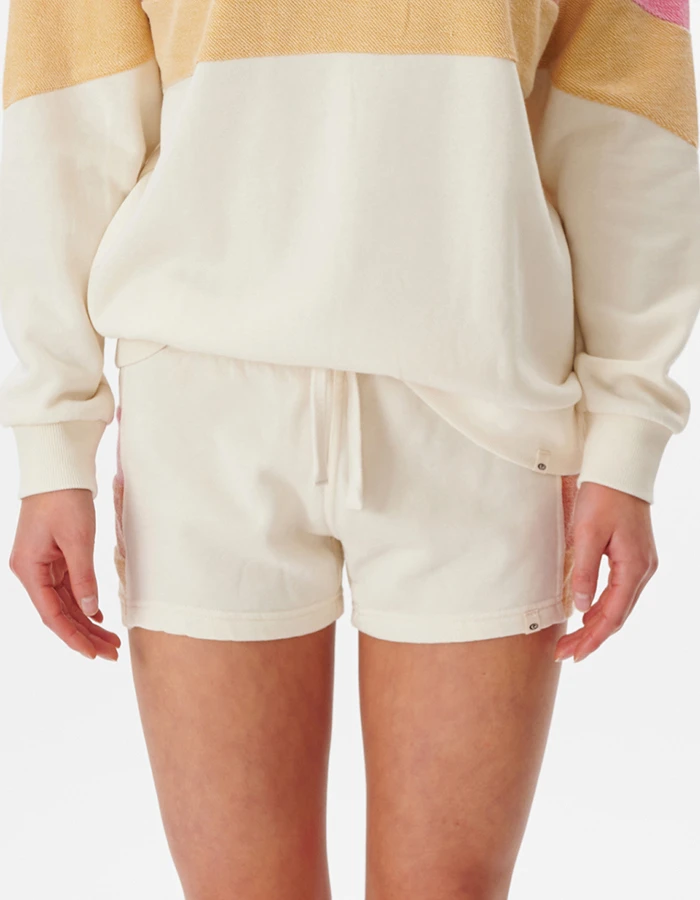 RIP CURL HEAT WAVE FLEECE SHORT OFF WHITE 4 RIP CURL HEAT WAVE FLEECE SHORT OFF WHITE - Image 2