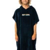 RIP CURL ICONS HOODED PONCHO NAVY -Surfcorner Store rip curl icons poncho in spugna navy