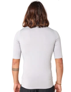 RIP CURL CORPS SHORT SLEEVE UV TEE GREY -Surfcorner Store rip curl lycra corps grey 3