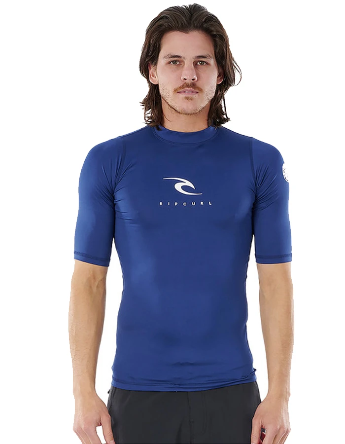 RIP CURL CORPS SHORT SLEEVE UV TEE NAVY 3 RIP CURL CORPS SHORT SLEEVE UV TEE NAVY