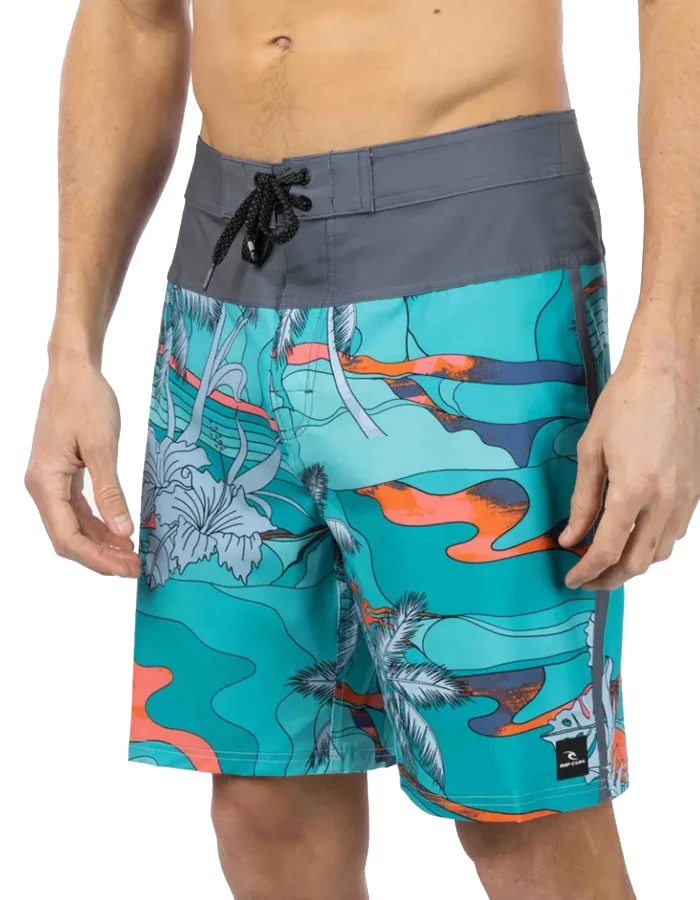 RIP CURL MIRAGE MASON BARREL KILLA 19" BOARDSHORT AQUA 3 RIP CURL MIRAGE MASON BARREL KILLA 19" BOARDSHORT AQUA