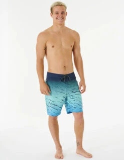 RIP CURL MIRAGE MEDINA 19" BOARDSHORT RETRO BLUE -Surfcorner Store rip curl mirage medina boardshort 19 retro blue 2