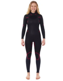 RIP CURL WOMEN OMEGA 4/3 BACKZIP WETSUIT -Surfcorner Store rip curl omega 4 3 muta invernale backzip 3