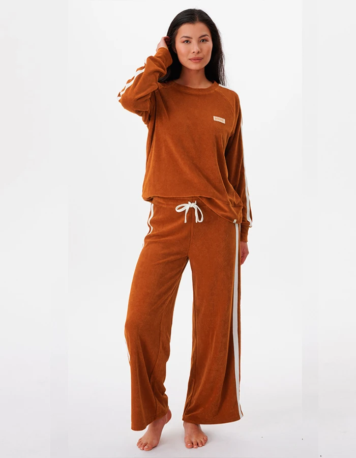 RIP CURL LOCAL TERRY PANT CINNAMON 6 RIP CURL LOCAL TERRY PANT CINNAMON - Image 4