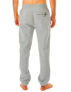 RIP CURL SEARCH LOGO TRACK PANT BLACK -Surfcorner Store rip curl pantaloni tuta search logo grey marle