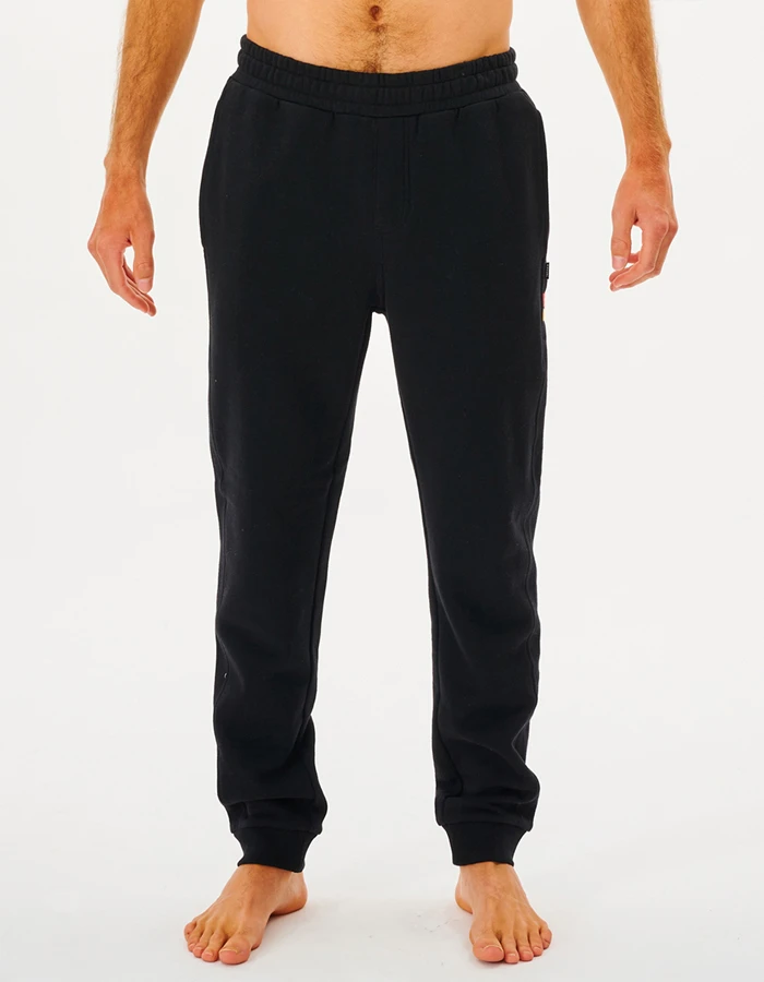 RIP CURL SURF REVIVAL TRACK PANT BLACK 4 RIP CURL SURF REVIVAL TRACK PANT BLACK - Image 2