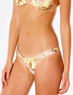RIP CURL PLAYABELLA SKIMPY BIKINI PANT LIGHT YELLOW -Surfcorner Store rip curl playabella skimpy bikini pant 1