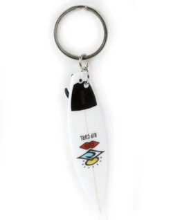 RIP CURL SURFBOARD KEYRINGS -Surfcorner Store rip curl portachiavi tavola surf white red