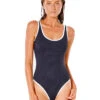 RIP CURL PREMIUM SURF CHEEKY ONE PIECE BLACK -Surfcorner Store rip curl premium surf cheeky costume intero black 3