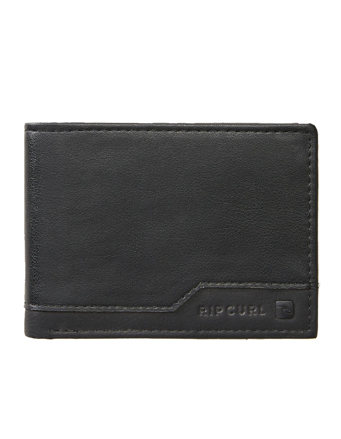 RIP CURL RIDGE PU ALL DAY WALLET BLACK GREY
