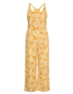 RIP CURL SUMMER PALM ROMPER GOLD -Surfcorner Store rip curl summer palm tuta gold donna