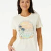 RIP CURL SUN SALT STANDARD TEE -Surfcorner Store rip curl sun salt t shirt donna