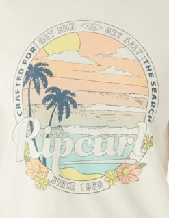 RIP CURL SUN SALT STANDARD TEE -Surfcorner Store rip curl sun salt t shirt donna 3