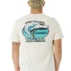 RIP CURL SLASHER TEE BONE -Surfcorner Store rip curl t shirt slasher bone 1
