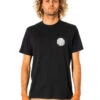RIP CURL WETTIE ESSENTIAL TEE BLACK