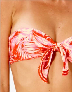 RIP CURL SUN RAYS BANDEAU BIKINI TOP RED -Surfcorner Store rip curl top sun rays bandeau red 2