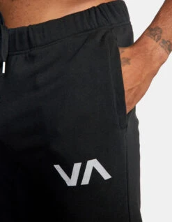 RVCA SWIFT SWEATPANT BLACK -Surfcorner Store rvca va swift sweat pant black 10