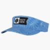 SALTY CREW ALPHA BAHAMA BLUE VISOR -Surfcorner Store salty crew alpha visor visiera bahama blue