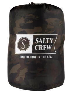 SALTY CREW OVERNIGHTER CAMO SLEEPING BAG -Surfcorner Store salty crew overnighter camo sacco a pelo