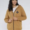 SALTY CREW SEEKING SHERPA HOODY WORKWEAR BROWN -Surfcorner Store salty crew seeking sherpa hoody workwear brown 2