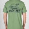 SALTY CREW SHOREBREAK PREMIUM T-SHIRT SAGE 1 SALTY CREW SHOREBREAK PREMIUM T-SHIRT SAGE -Surfcorner Store salty crew shorebreak premium t shirt sage