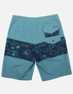 SALTY CREW TOPWATER BOARDSHORTS 21" NAVY AQUA -Surfcorner Store salty crew topwater boardshorts 21 navy aqua 6