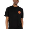 SANTA CRUZ CLASSIC DOT CHEST T-SHIRT BLACK -Surfcorner Store santa cruz classic dot chest t shirt black