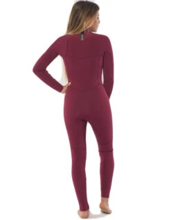 SISSTREVOLUTION SEVEN SEAS 5/4 CHEST FULL WETSUIT WINE -Surfcorner Store sisstrevolution seven seas 5 4 chest full wetsuit wine 2