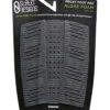 SLATER DESIGNS FRONT FOOT PAD BLACK/GREY 3 PIECE -Surfcorner Store slater designs grip anteriore black 3 pezzi