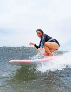 SOFTECH SALLY FITZGIBBONS SIGNATURE HANDSHAPED PINK -Surfcorner Store softech sally fitzgibbon signture handshaped softboard pink 3
