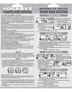 SOLAREZ MICROLITE DING REPAIR KIT 2 OZ TUBE -Surfcorner Store solarez microlite 56ml kit riparazione 1
