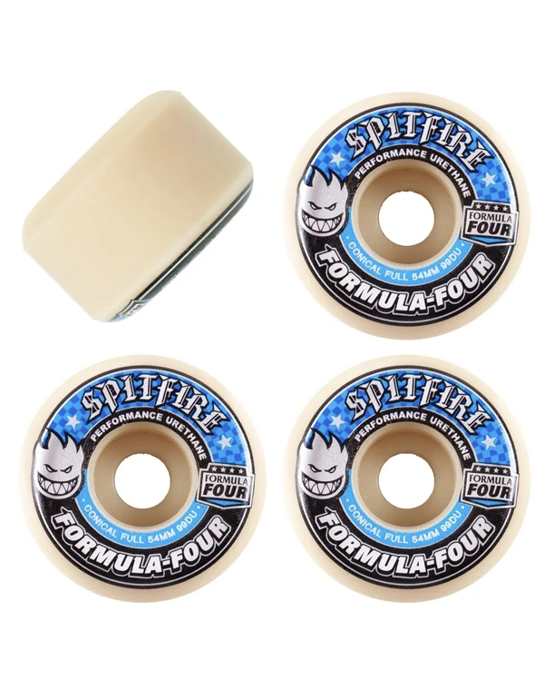 SPITFIRE WHEELS F4 99D CONICAL FULL 53MM - Image 2