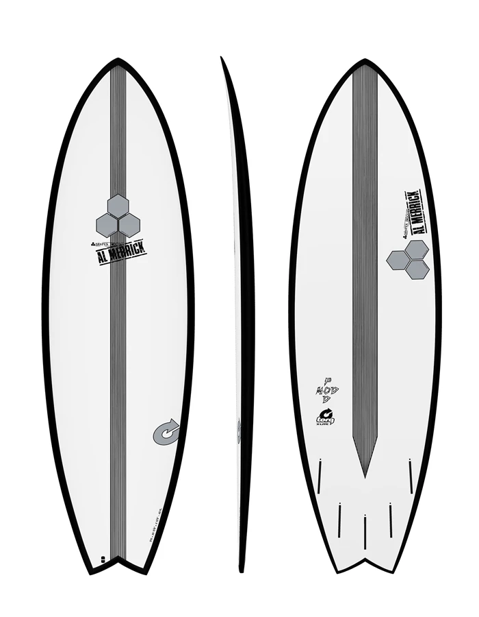 TORQ 5'6"- 6'6" POD MOD AL MERRICK BLACK RAIL EPOXY