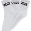 VANS CLASSIC HALF CREW SOCKS 3 PAIRS -Surfcorner Store vans calzettoni classic half 3 paia white